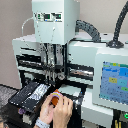 YUBANG Automatic 5-Axis Mini Wax Setting Machine for Jewelry Making | CNC Desktop Diamond & Gem Setting Equipment for Sale!