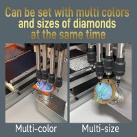 YUBANG 3D Automatic Wax Setting Machine for Jewelry Making |CNC Diamond & Gem & Zircon Setting China Factory Supply!