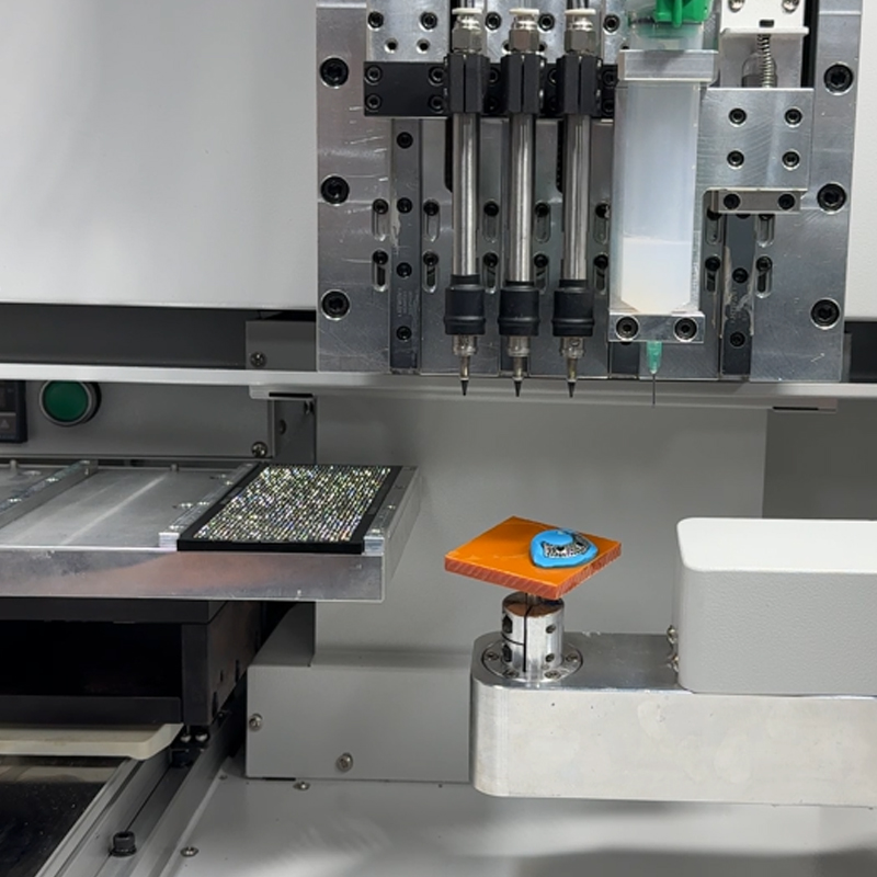 Automatic Gemstone Setting Machine Jewelry Tool High Precision Stone Setting Equipment