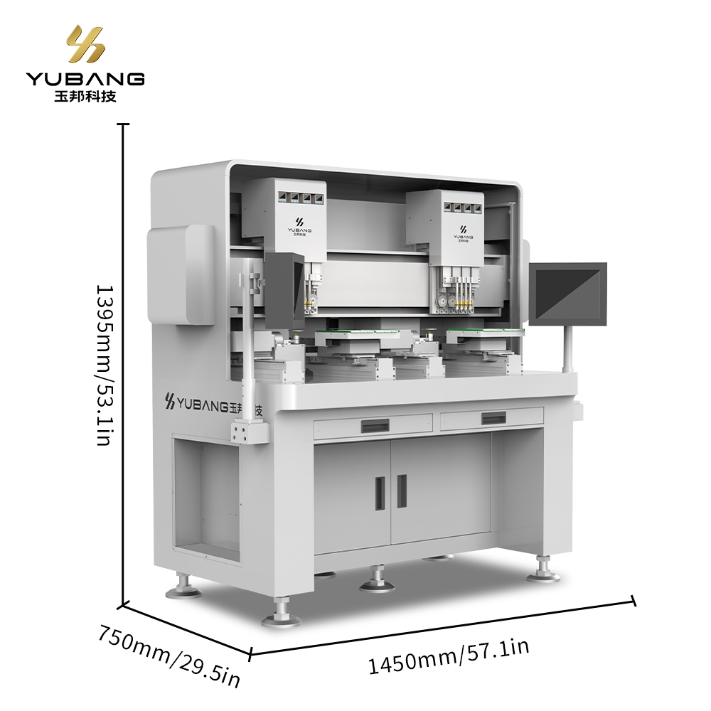 YUBANG Double Head Jewelry Wax Setting Machine for Jewelry Making |CNC Diamond & Gem & Zircon Setting China Factory Supply!