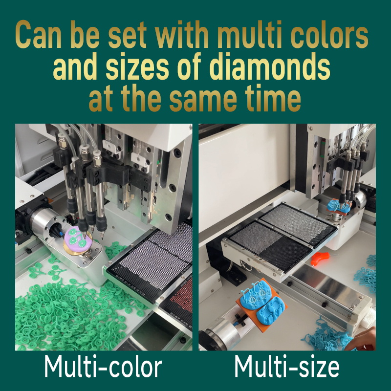 YUBANG Double Station Wax Setting Machine of Jewelry Tools for |CNC Diamond & Gem & Zircon Setting Guangzhou Factory Supply!