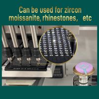 YUBANG Double Station Wax Setting Machine of Jewelry Tools for |CNC Diamond & Gem & Zircon Setting Guangzhou Factory Supply!